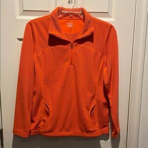 Tek Gear Orange Quarter-Zip Pullover